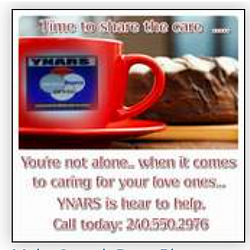 Families are not alone. YNARS is a Resource & Referral Service locating Professional Community Home Care Providers in the DMV & Helping families find in-home help.